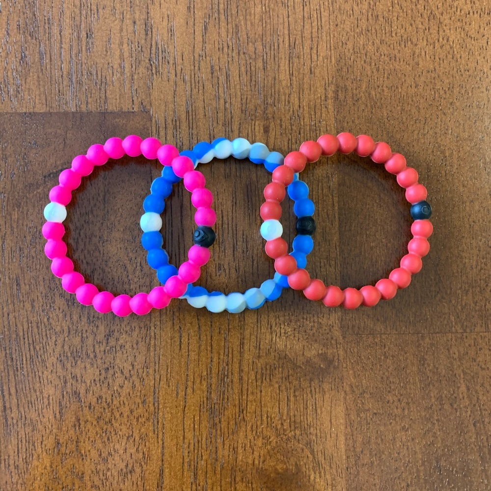 3 lokai bracelets